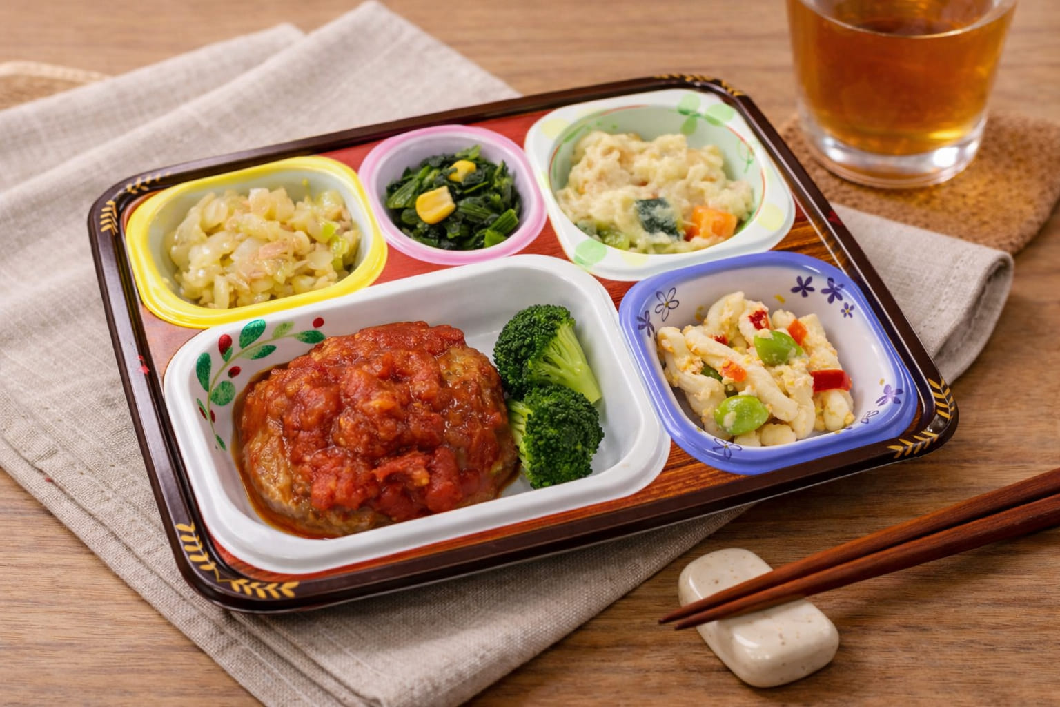 普通食（おかず5品）